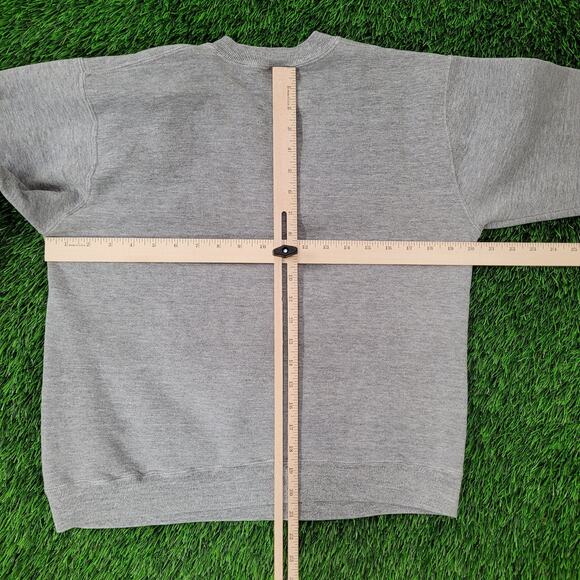 Vintage 80s Notre-Dame Sweatshirt Womens Medium 20x20 Boxy - Picture 4 of 15